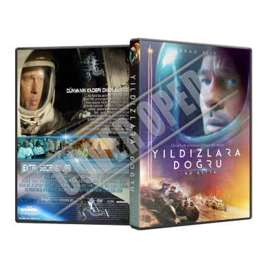 Yıldızlara Doğru - Ad Astra 2019 Türkçe Dvd Cover Tasarımı